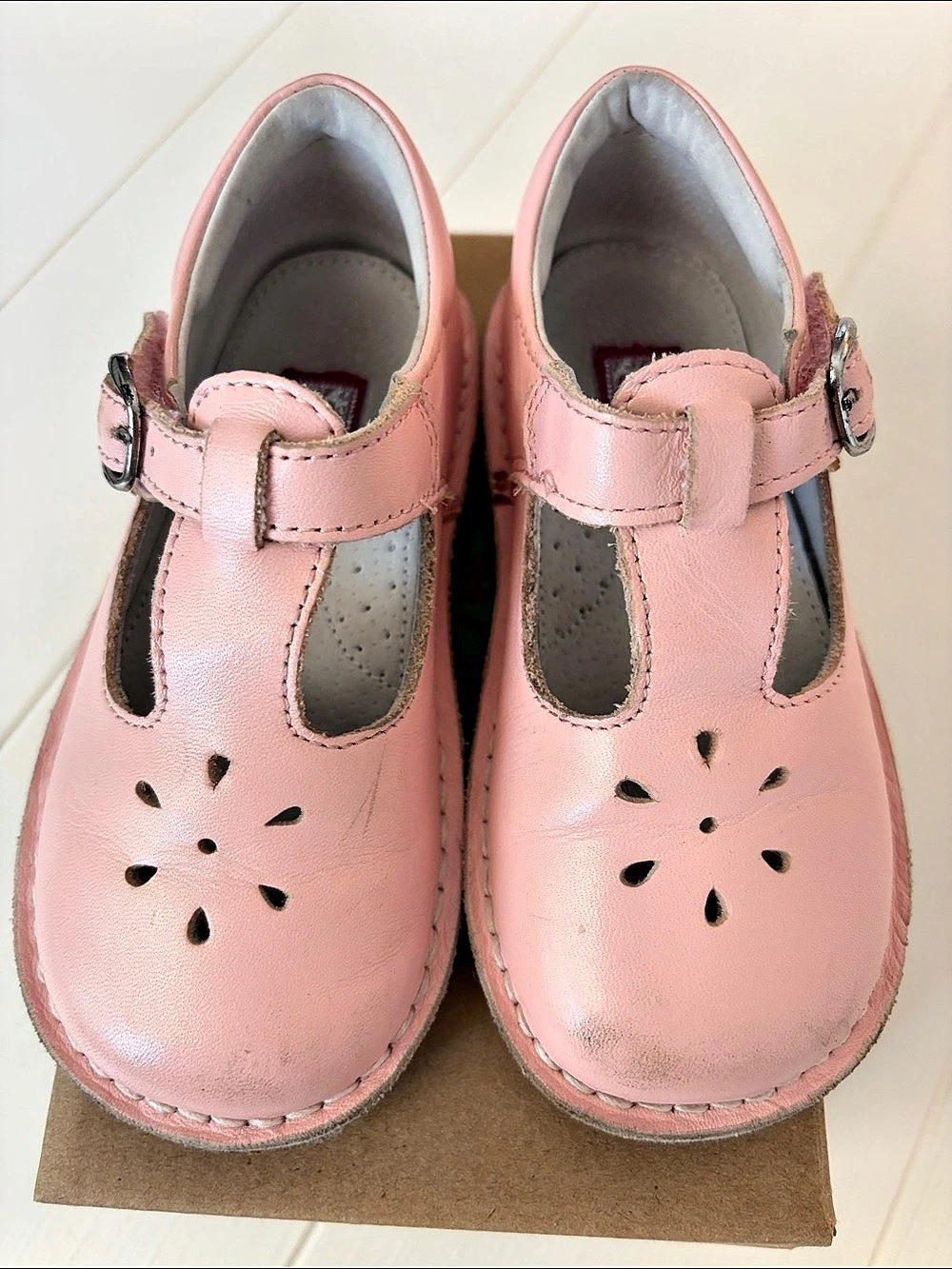 Lamour style #751 Girls Pink Mary Jane Shoes Size US 9